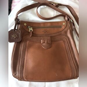 Nica Crossbody Bag with Gold Accents Pre-loved/EUC - like new